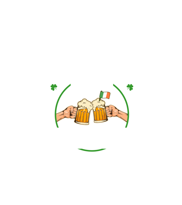 'I''ll be irish' model negru pe tricou