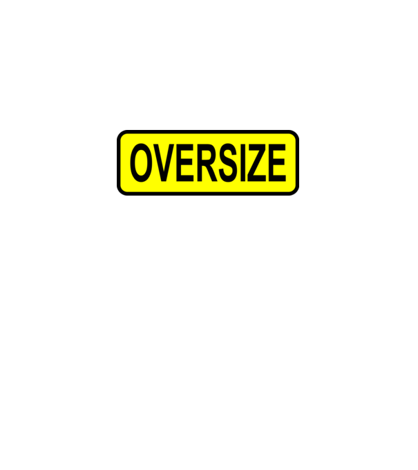 Oversize model albastru deschis pe tricou