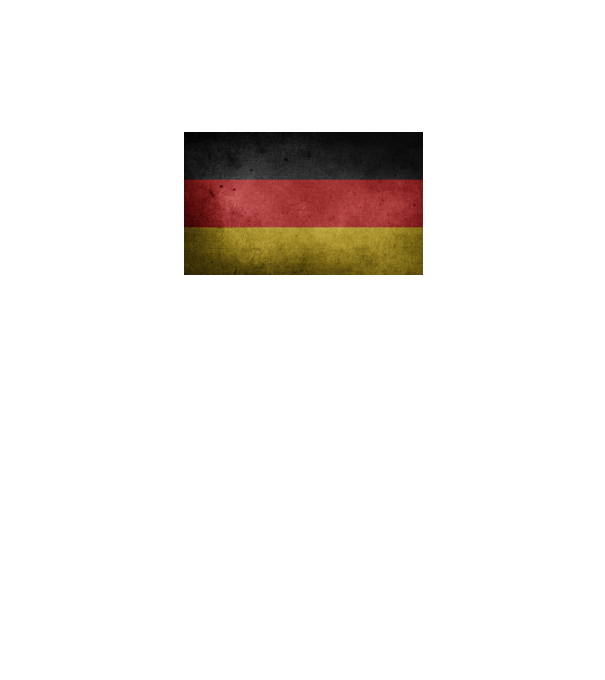GERMANY model negru pe tricou