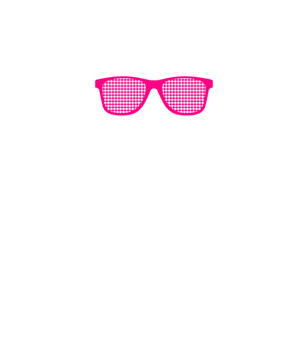 Ochelari model roz neon pe tricou