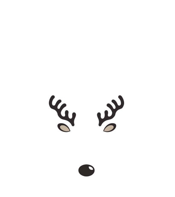 Dar eu o fac crăciun chiar căprioară Negru model alb pe tricou