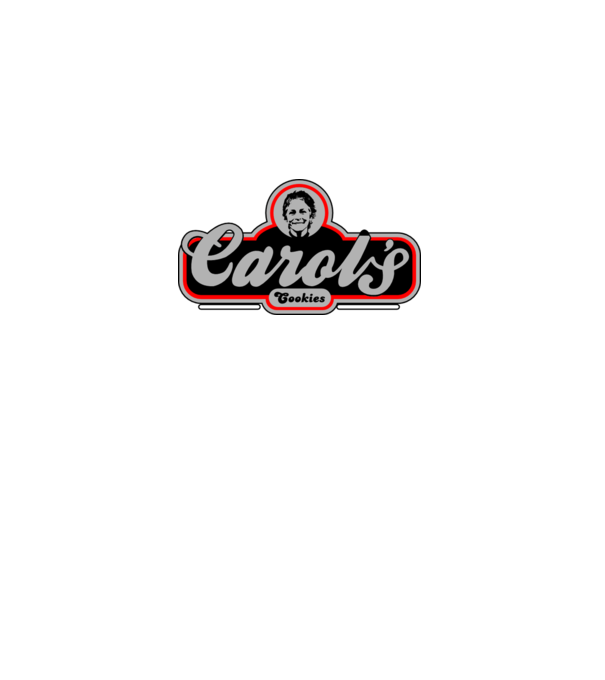 Carols cookies model negru pe tricou