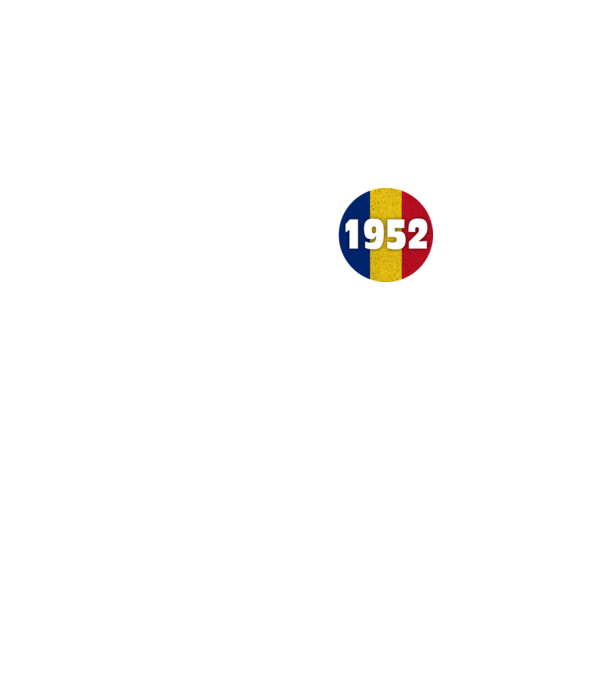 made in 1952 retro vintage model negru pe tricou