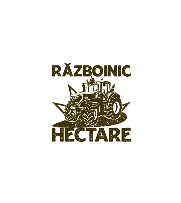 Războinic Hectare model gri pe tricou