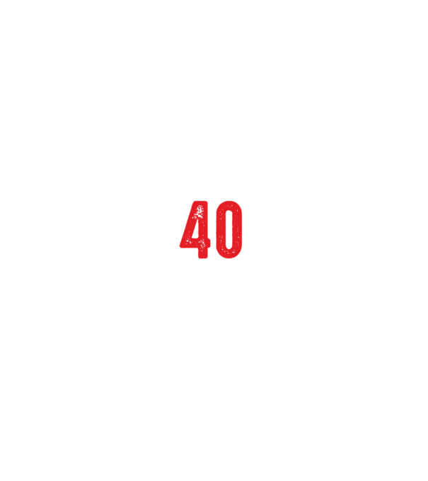 Purtătorul acestui tricou a împlinit: 40 de ani model negru pe tricou