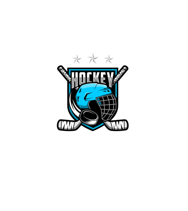Hockey model negru pe tricou
