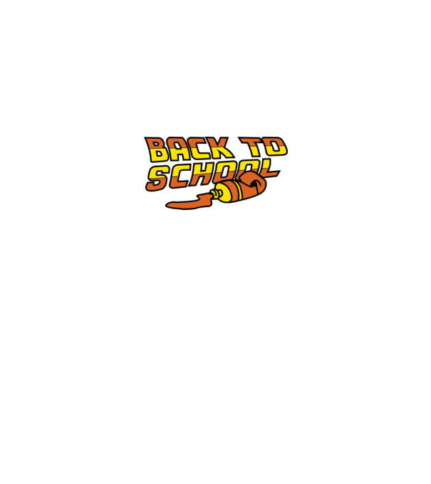 Back to school model negru pe tricou