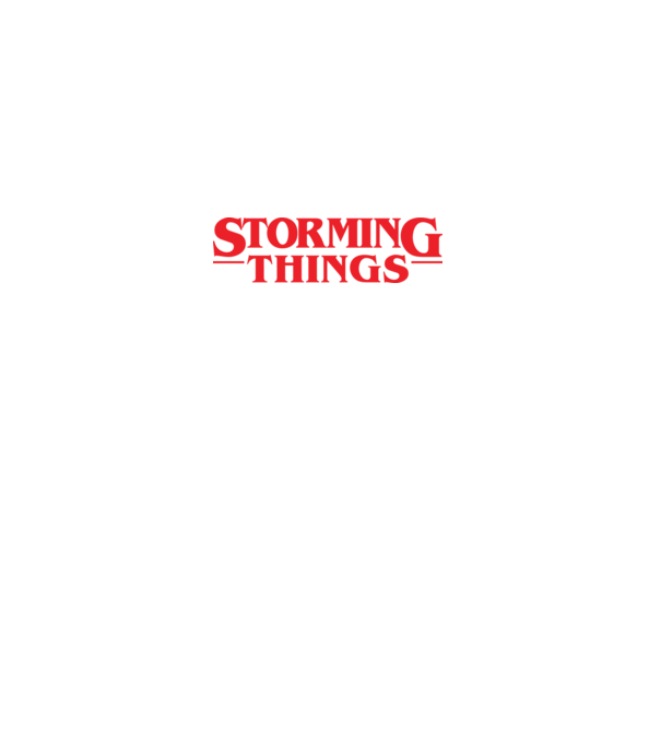 storming things - area 51 model negru pe tricou