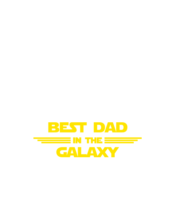 Best dad in the galaxy model albastru închis pe tricou