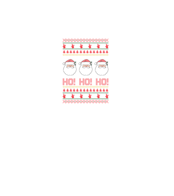 Ho-Ho-Ho model turcoaz pe tricou