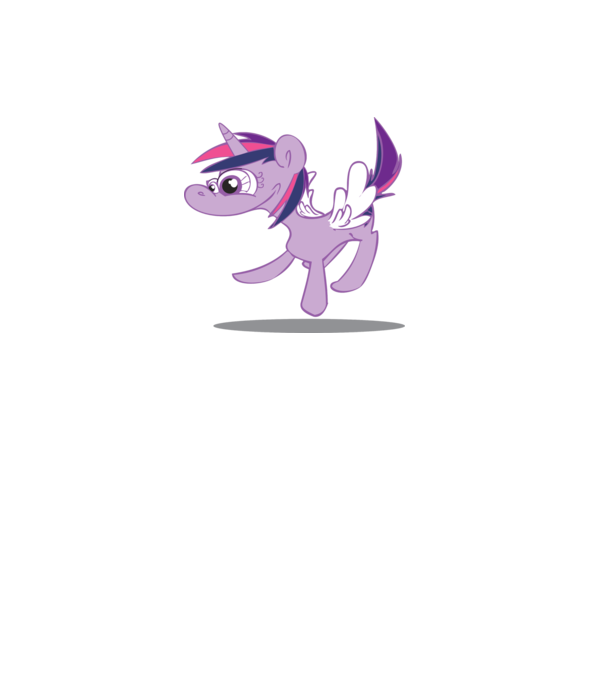 ugly my little pony model alb pe tricou