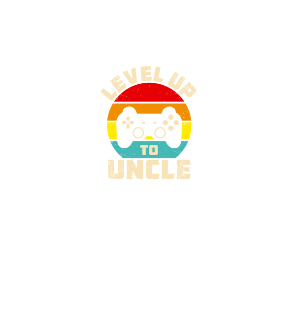 Level Up Uncle model gri pe tricou