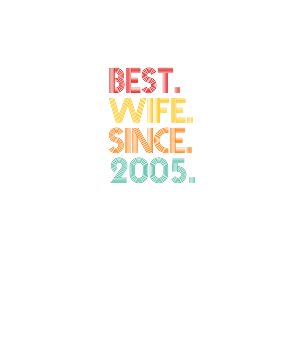 best wife since 2005 retro model gri pe tricou