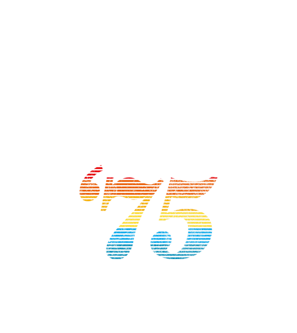 Retro Birthday 1975 model negru pe tricou