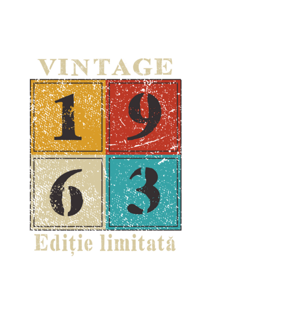 1963 - Ediție limitată model negru pe tricou