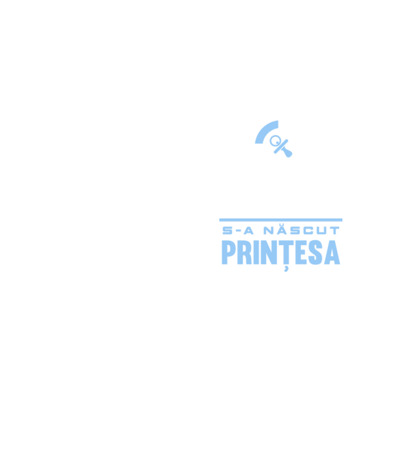 Misiune îndeplinită - s-a născut prințesa model galben neon pe tricou