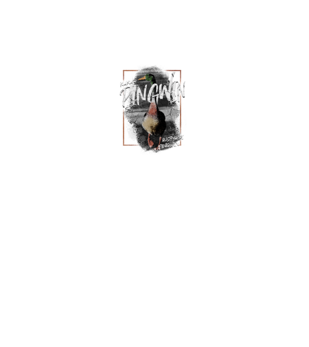 Kurwa pingwin model negru pe tricou