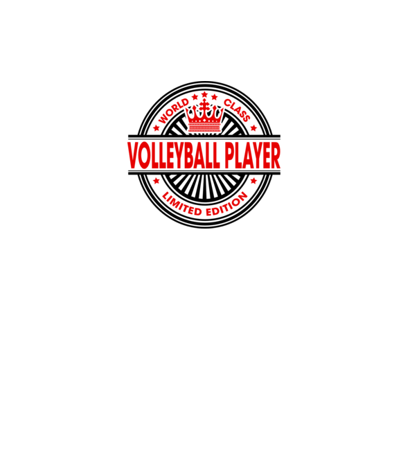 World class VOLEIBALIST model alb pe tricou