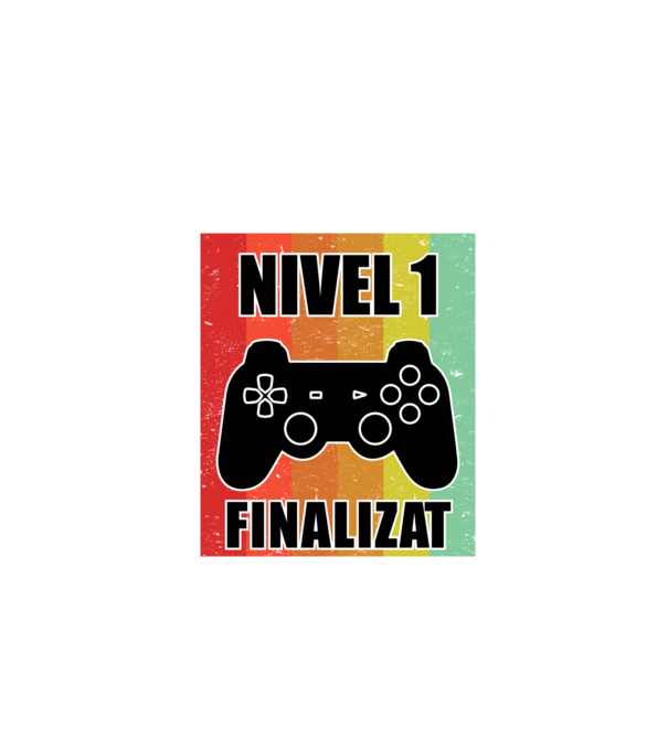 Nivel 1 finalizat model negru pe tricou