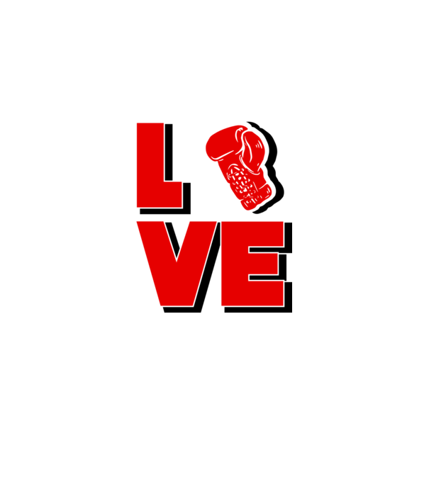 LOVE BOX model alb pe tricou