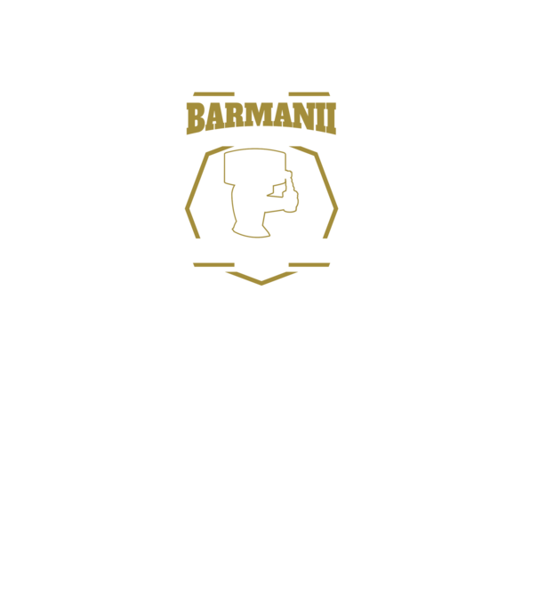 Toți barmanii creați egali August model negru pe tricou