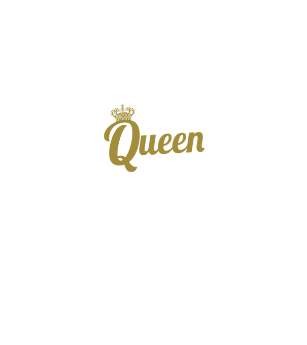 Nurse a title just above Queen model negru pe tricou