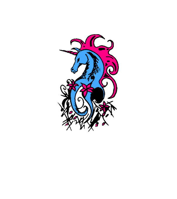 pegasus model alb pe tricou