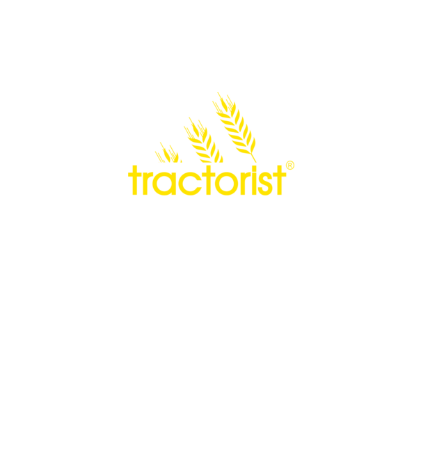tractorist model negru pe tricou