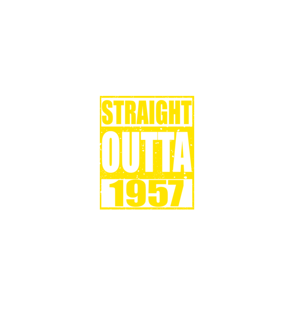 Straight Outta - 1957 model roșu pe tricou