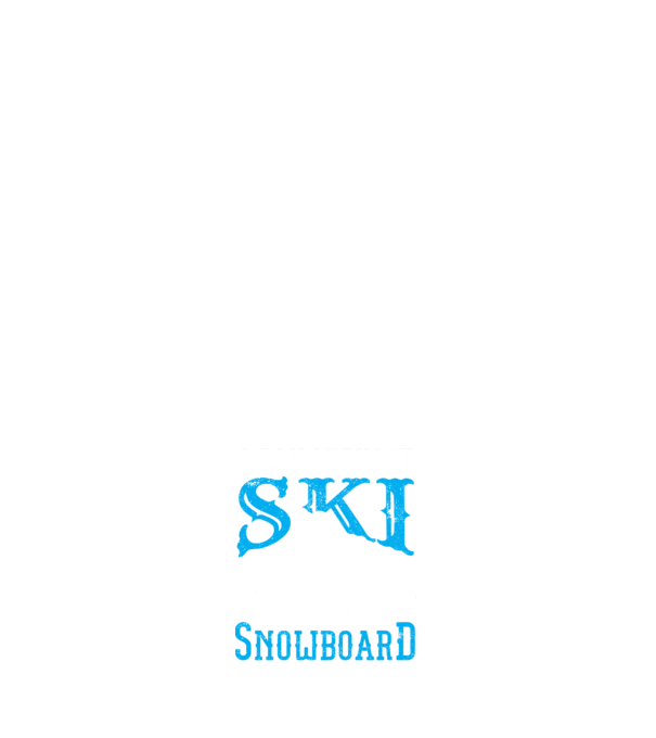 Day without SKI model alb pe tricou