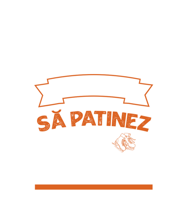 Nu-mi place întotdeauna să patinez, stai, ba da model negru pe tricou