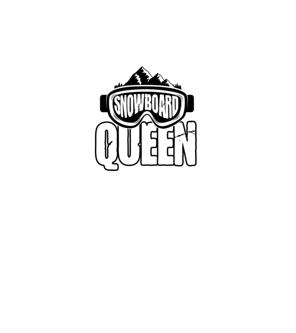 snowboard queen 01 model turcoaz pe tricou