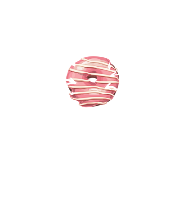 anatomia gogoașei perfecte: delicioasă model turcoaz pe tricou