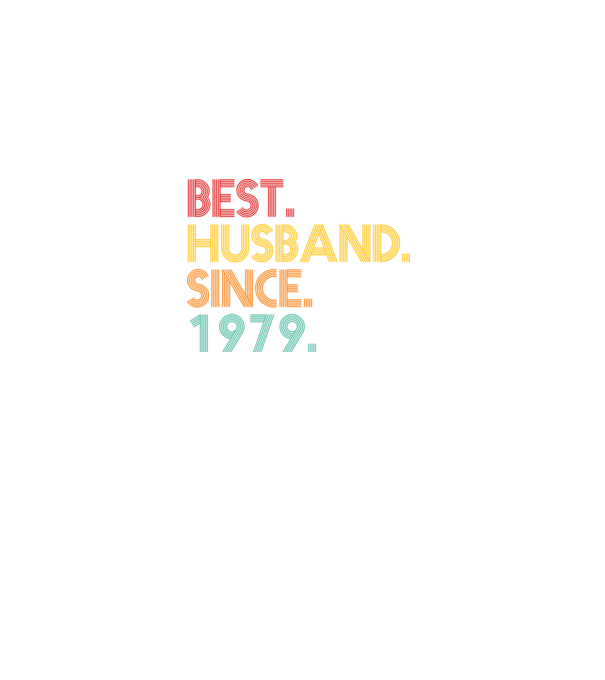 best husband since 1979 retro model negru pe tricou