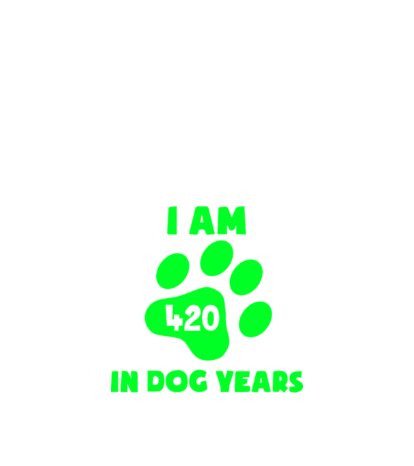 Dog Year - 420 model albastru închis pe tricou