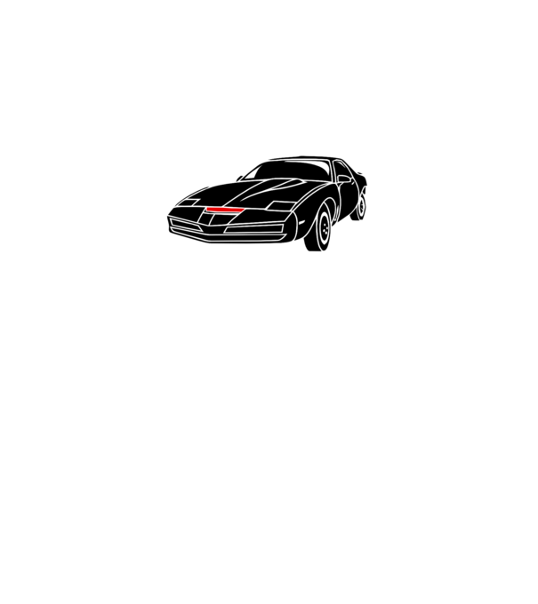 Kitt 3C.eps model gri pe tricou