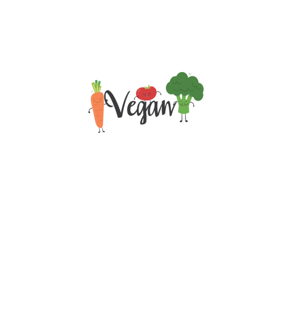 Vegan veggies model galben neon pe tricou