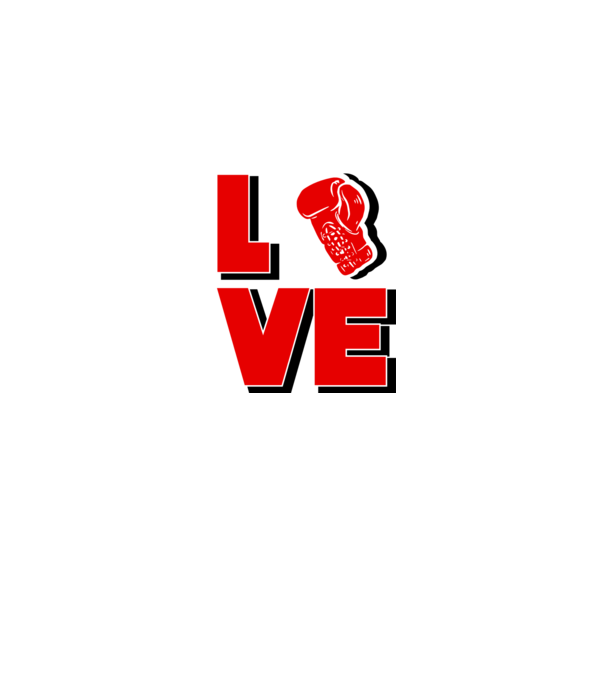 LOVE BOX model gri pe tricou