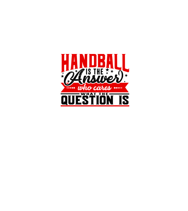 Sport is the answer HANDBALIST model alb pe tricou