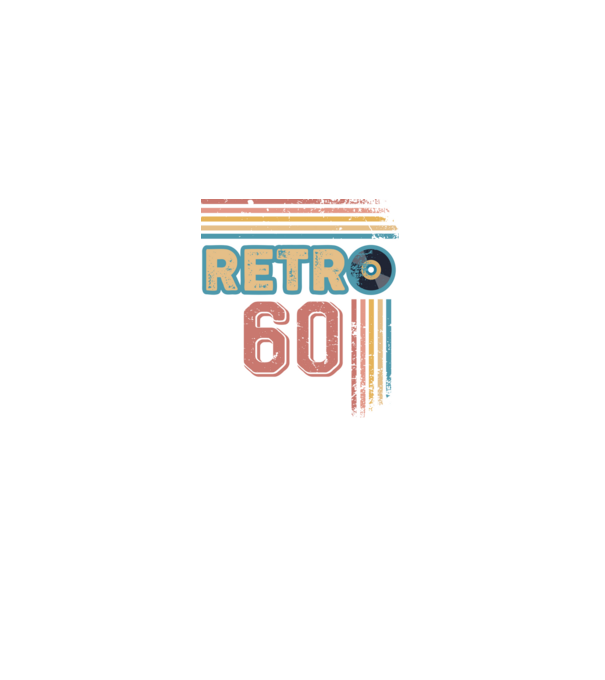 Retro 60 Birthday model alb pe tricou