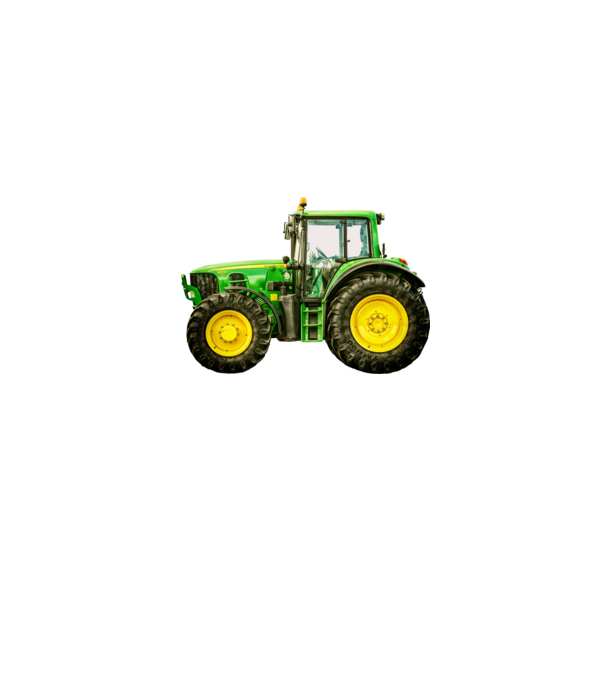 TRACTOR model gri pe tricou