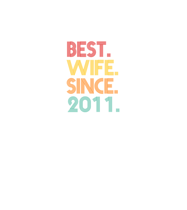 best wife since 2011 retro model gri pe tricou