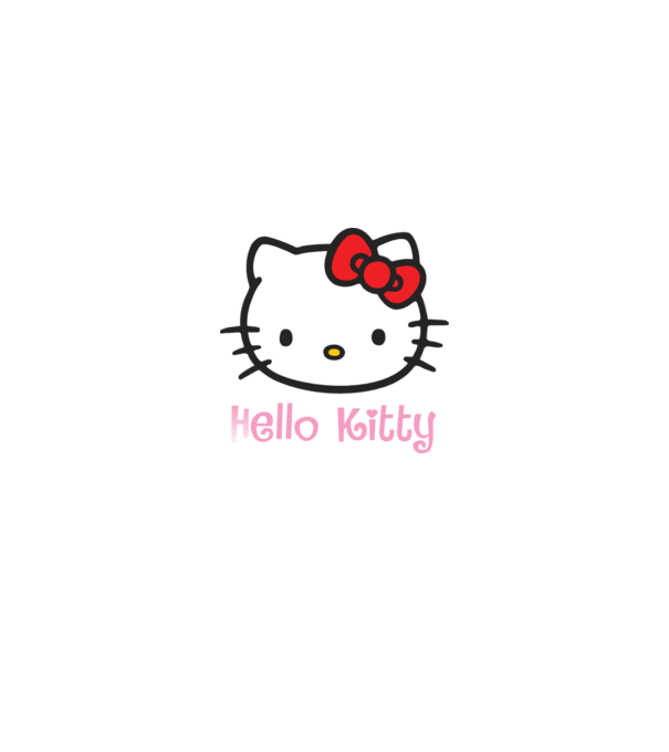 Hello Kitty model roșu pe tricou