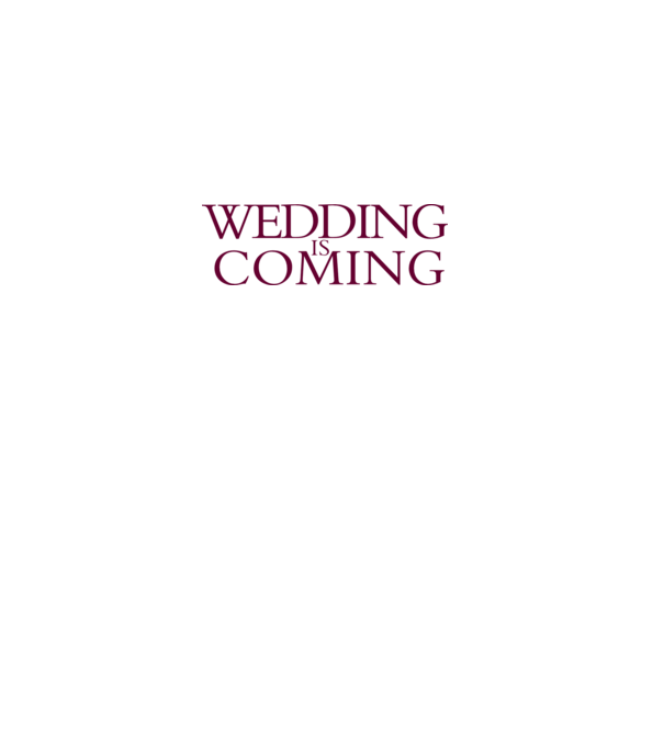 Wedding is coming model gri pe tricou