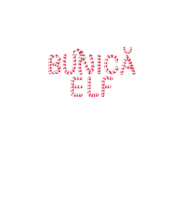 bunică elf model turcoaz pe tricou