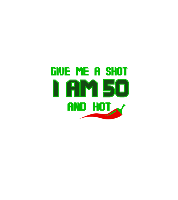 Give me a shot - 50 model turcoaz pe tricou