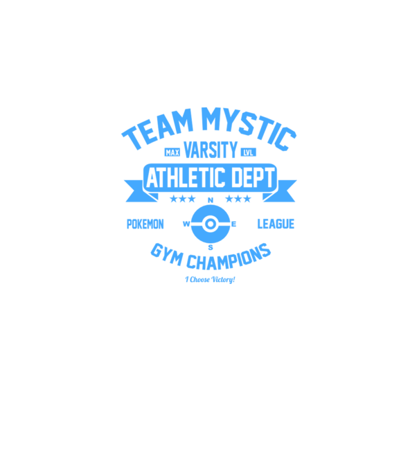 Mystic champions model negru pe tricou