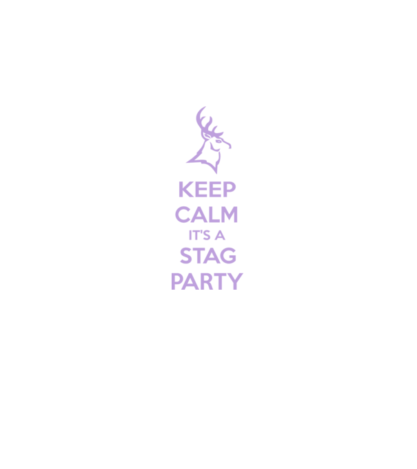 Keep calm stag party on model negru pe tricou