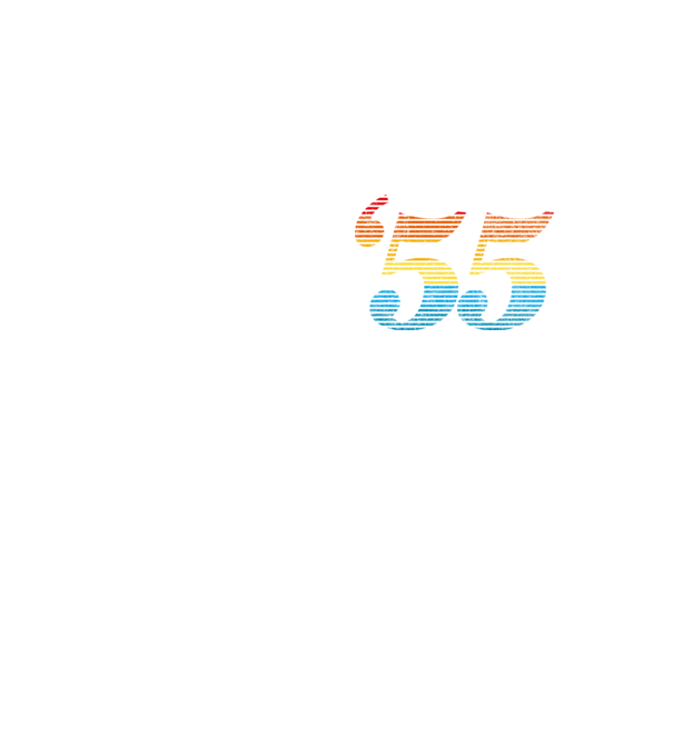 Retro Birthday 1955 model galben neon pe tricou