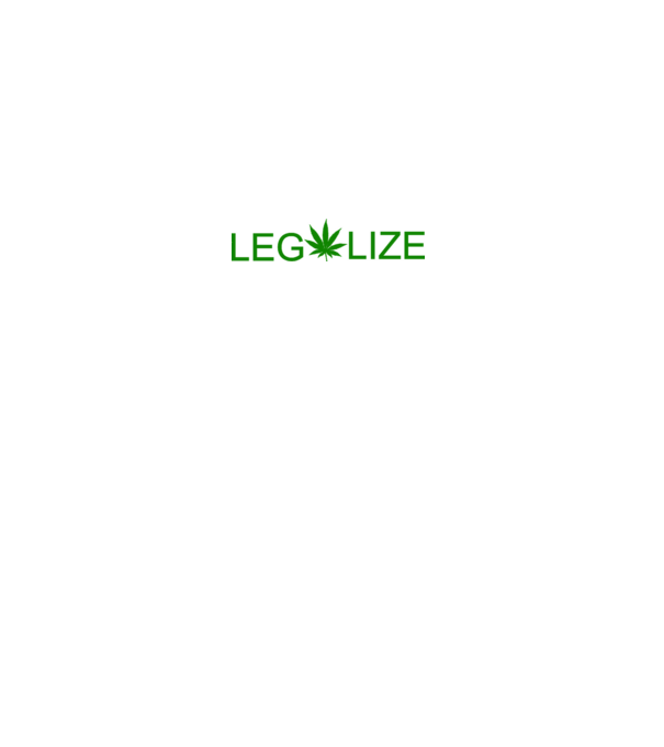 Legalize model negru pe tricou